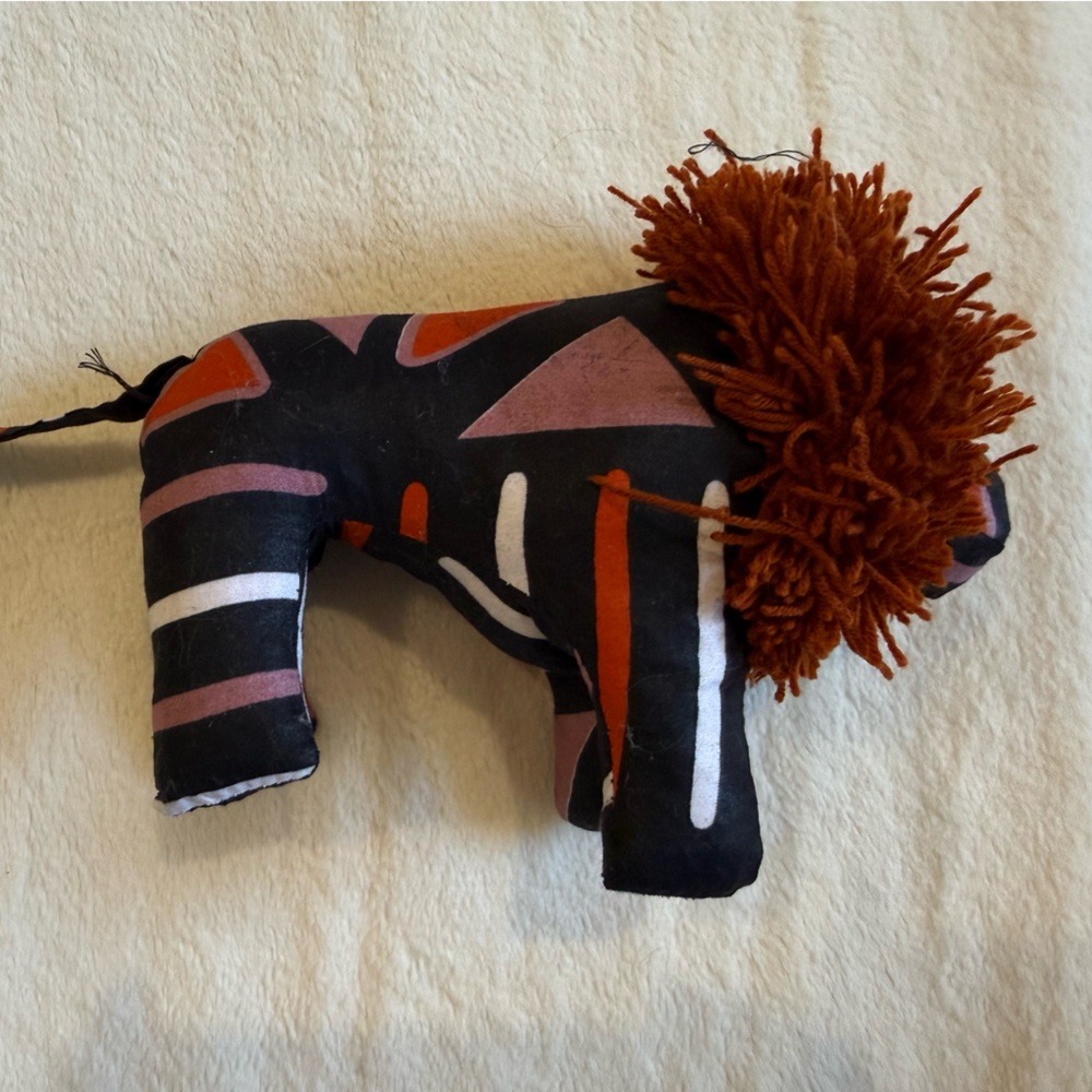 Handmade Plush Lion Toy
